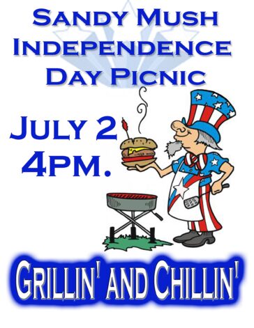 4th of July independence day picnic at the Sandy Mush Community Center